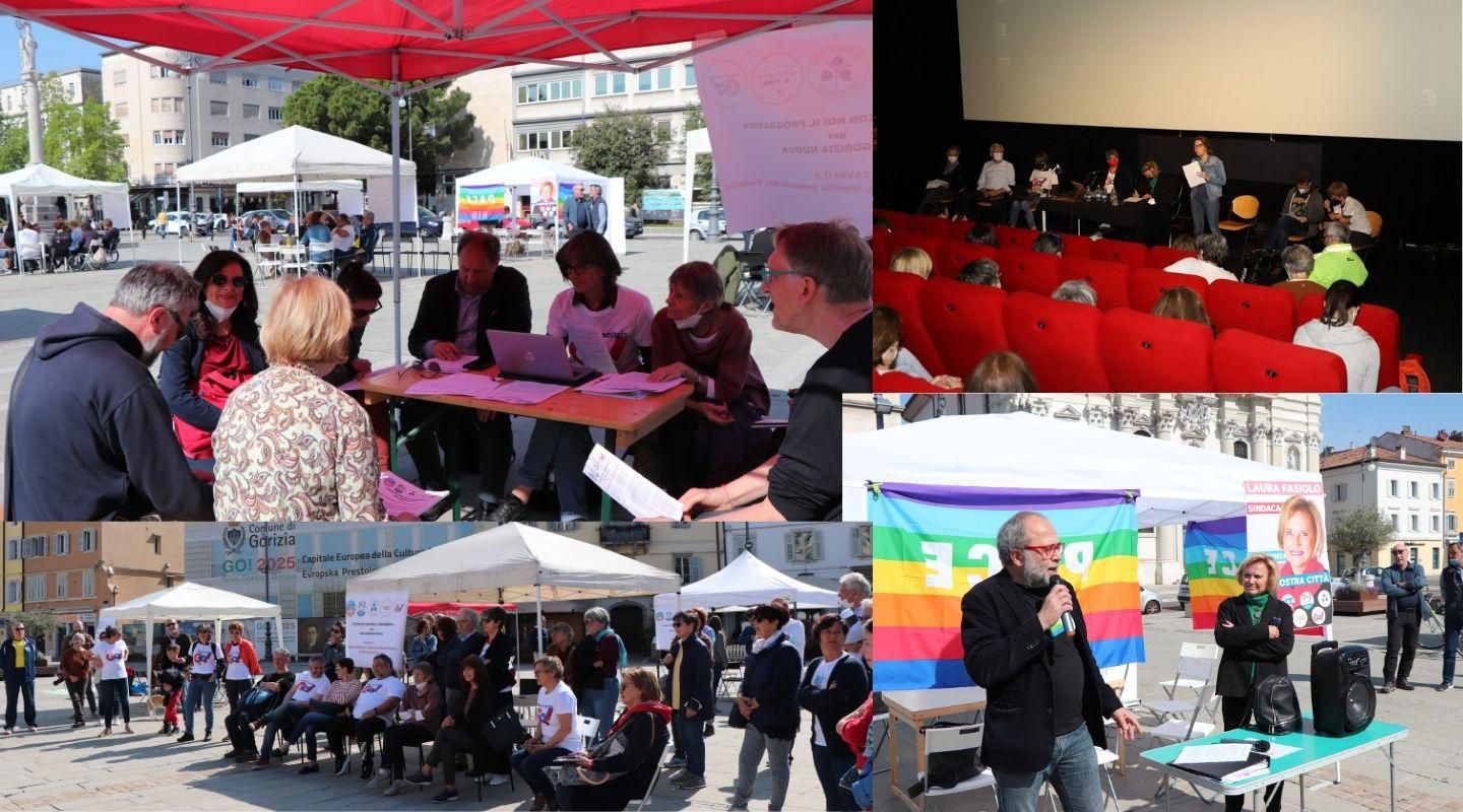 Immagine per Fasiolo riscrive il programma in piazza, gazebo e incontri a Gorizia